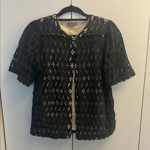 Lilla P Black Women's Top